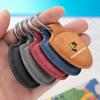 For Porsche 918 911 718 Taycan Panamera Cayenne Boxster Cayman  Suede Car Emblem Key Chain Ring Holder Car Keychain Accessories