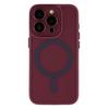 For iPhone 13 Pro Case Compatible with MagSafe PC+TPU Matte Phone Cover with Glass Lens Film