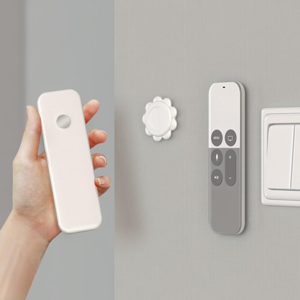 2Pcs Strong Magnet Remote Control Storage Holder Flower Shape Organizer Hook Magnetic Hooks  Home