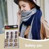 Quilting Basting Pins Stylish Hollowed Multipurpose Accessories Decorative Safety Pins For Family Friends Colleagues Sewing