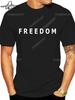 New Arrival FREEDOM Charlie Kirk Printed T-shirt Loose 100%Cotton Leisure Unisex Shirt  Hot Product S-6XL