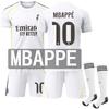 (#10 Mbappe) Maglia da Calcio Real Madrid 25-26 per Bambini e Adulti