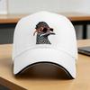Summer Cool Roadrunner Bird Wearing Sunglasses Graphic Art Baseball Cap  Outdoor Sports Street Style Custom Logo Sun Trucker Hat