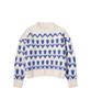Banwonateullie Kn4240 Flower Hairy Wool Knit_Cream