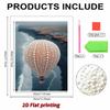 DIY Hot Air Balloon Pearl Diamond Art Painting Kits for Adults and Beginners,fine View Sparkling Painting Craft Home Wall Decor Handmade Gift