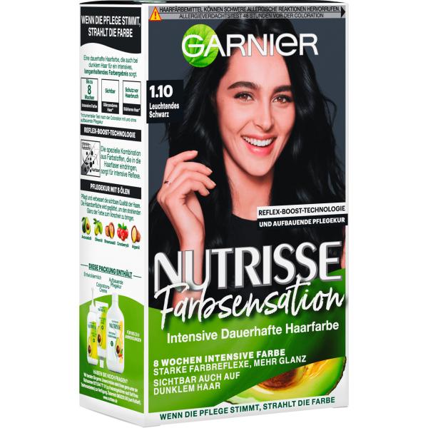 Garnier Nutriz Hair Color 1.10 Black 1st