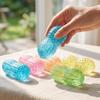 Butterweiche Textur Glitzernde Erdnuss Squishy Spielzeug Langsamer Rückprall Erdnuss Quetschspielzeug Fidget Spielzeug