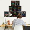 Pajean 20 Pcs Motivational Posters Classroom Growth Mindset Poster pirational Wall Decor Encouraging Quotes Bulletin Boards Positive Wall Art Print