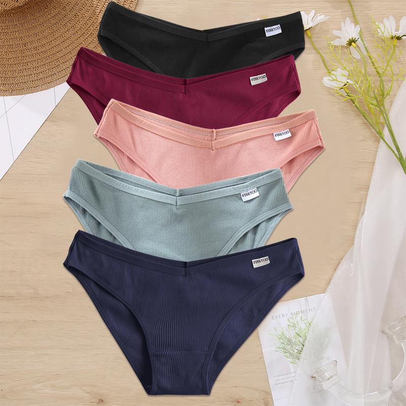 

5 шт./компл. женские трусики хлопковое нижнее белье женские трусики однотонные трусы сексуальное женское белье трусики для женщин трусы нижнее белье 4XL&Fast shipping