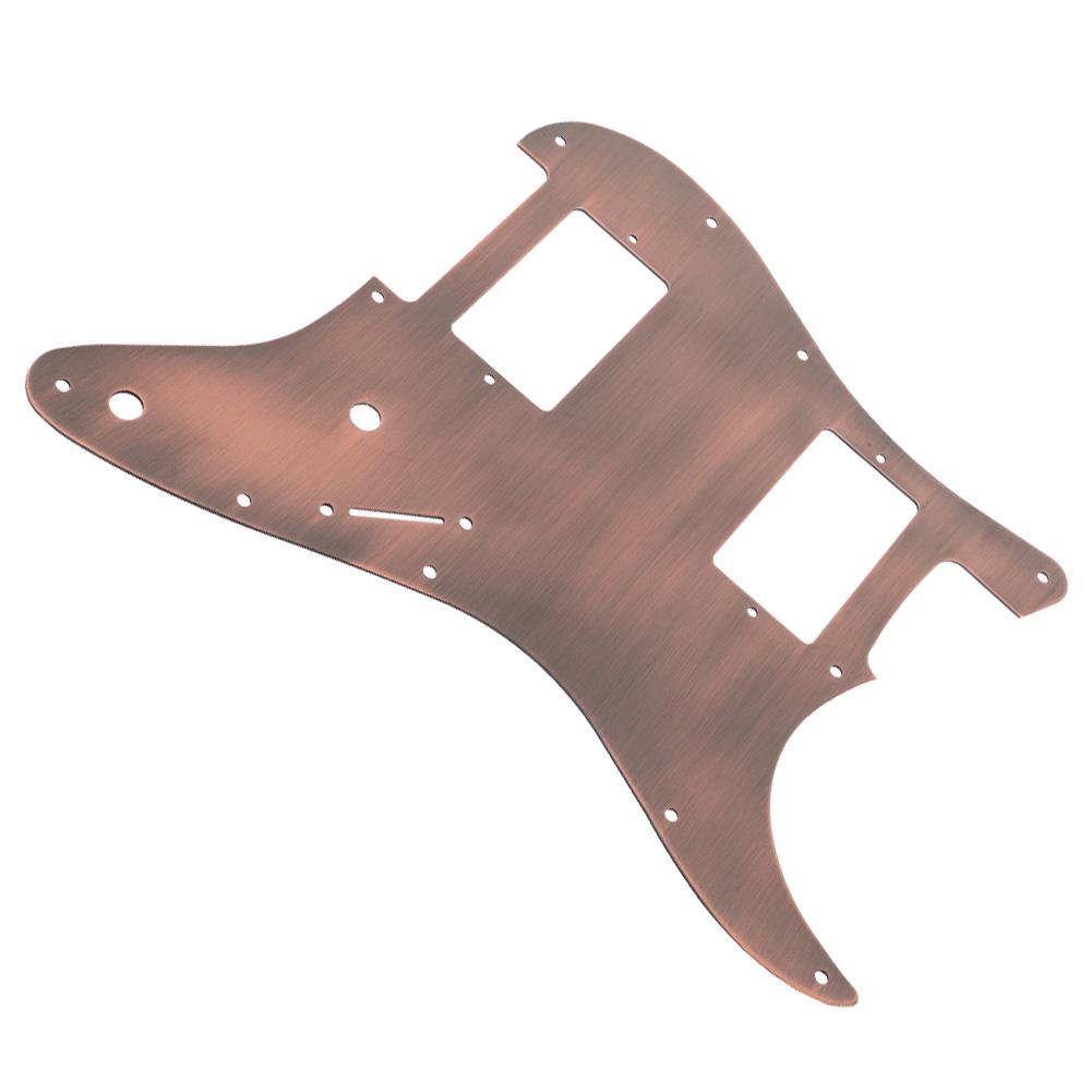 Guitars Copper HH Pickguard & Back Plate Tremolo Cavity Cover for ST Guitar