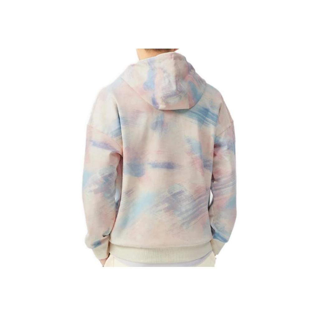 Li Ning Wade Series Zuckerwatte Locker Lässiger Sport-Hoodie Unisex Hoodies Rosa Blau AWDRG59-1