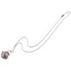 Stainless Steel Bone Ash Pendant Hollow Flower Memorial Locket Pendant  for Human and Pet Ashes