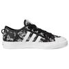 Disney X Adidas Originals NIZZA Goofy Slip Resistant Cushioning Low Top Skateboard Shoes Black Teenagers FW9596