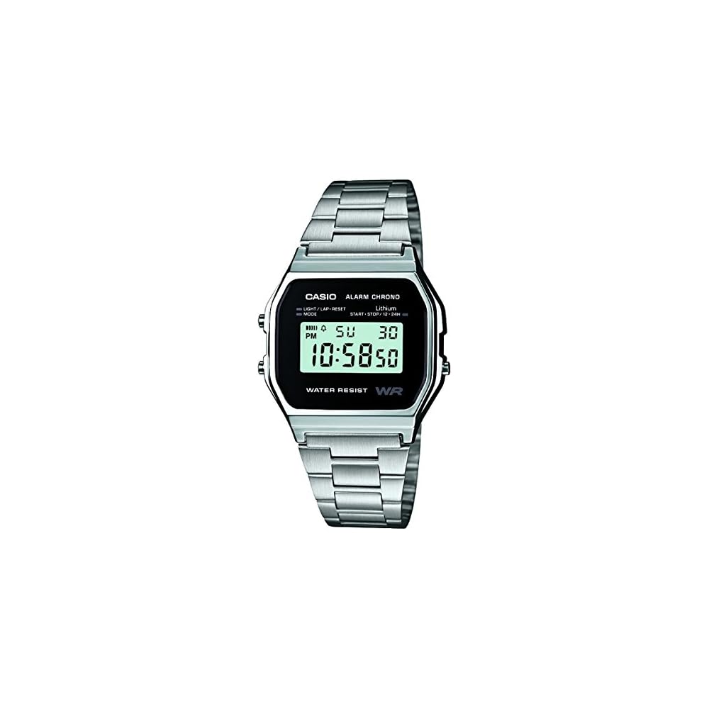 Casio Classic A158WEA-2JF Analog Digital Waterproof Watch Blue Silver 38mm