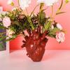 Heart Shaped Flower Pot Decoration Home Garden Design Creative Heart Simulation Flowerpot Ornament