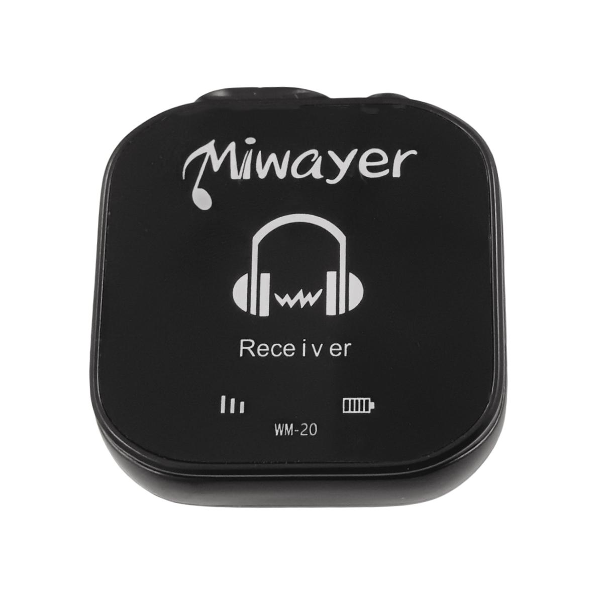Miwayer 5.8G Беспроводная система персонального мониторинга в ухо Передатчик Приемник Система IEM с Передатчиком Приемником Автоматическое Сопряжение
