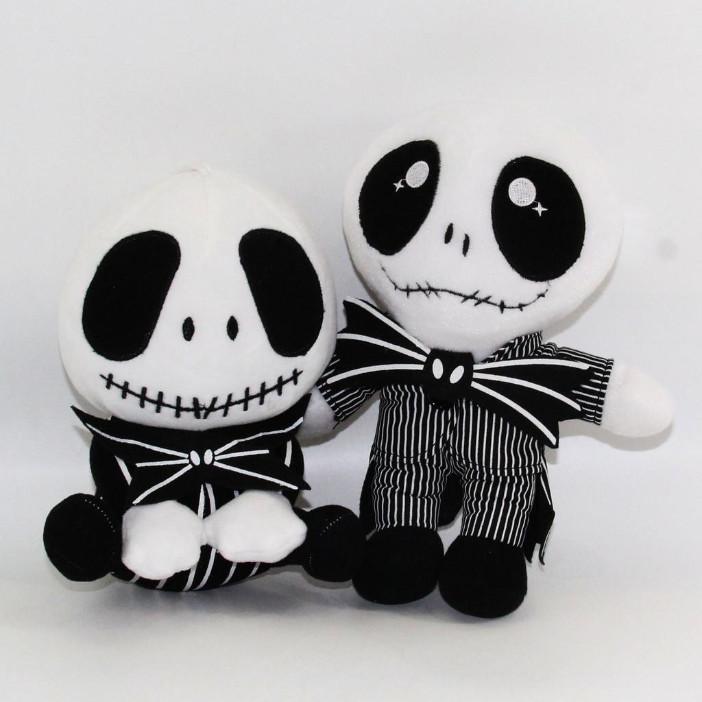 The Nightmare Before Christmas Jack Skellington Plush Toy With Crystal Soft Fabric For Holiday Decor