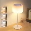 Tischleuchte - NETTLIFE - Kabellos LED Touch - Weiß - Metall - 3000K