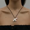 Elegant White Peace Doves Necklace Symbolizing Love and Hope Stylish Drop Earrings Suitable for Women and Girls Present