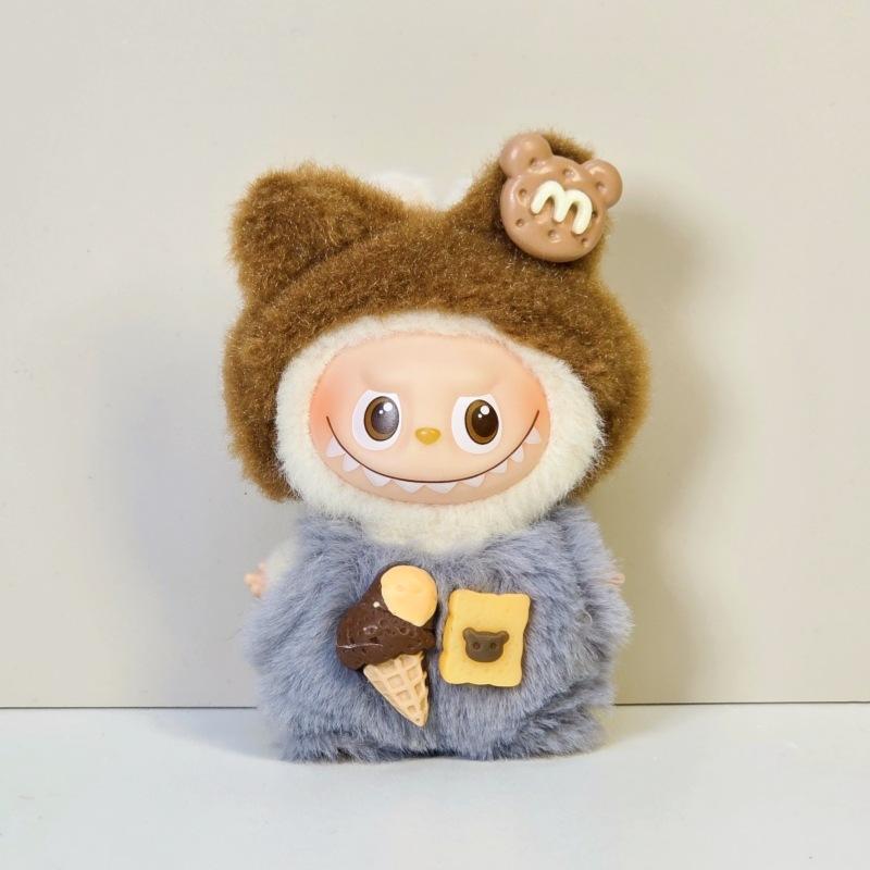 [Only Clothes] 1:8 Scale Mini Toy Style 10cm Doll Clothes and Accessories Customizable Tracksuit