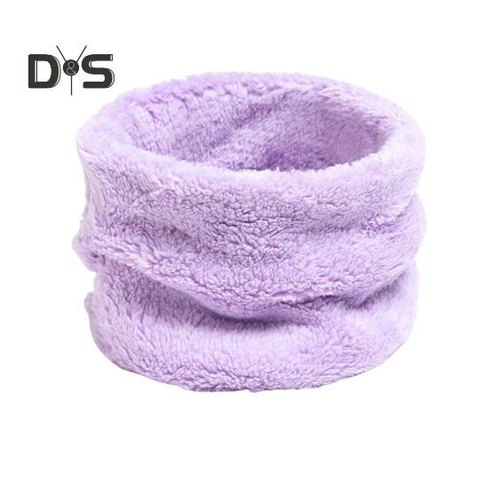 

Женский термошарф, однотонный, теплый шарф для холодной погоды, с высоким воротником, из кораллового флиса, зимний, удобный, для шеи