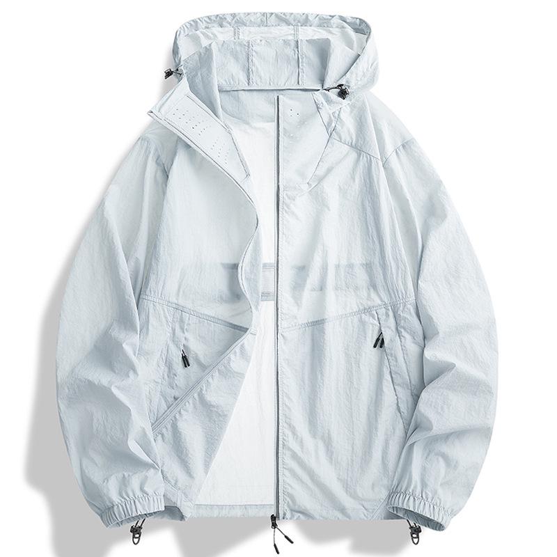 

Куртка Woodpecker из ледяного шелка с защитой от УФ-лучей для мужчин и женщин - Лето 2025, Легкая, Маленький размер Extra Small