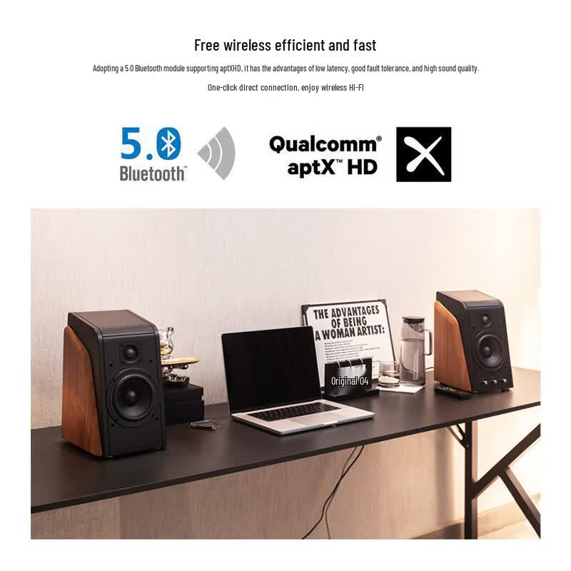HiVi M200MKIII+ Wireless Bluetooth Hi-Fi 2.0 Speakers with Diva Stand (CN Version)