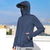 Unisex Eisseide UV-Schutz Angelhemd
