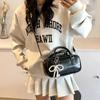 Keyring Bow Keychain Phone Charms Pearl Bow Phone Charms Pendant Heart Phone Chains  Women Girls