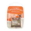 X Canvas Hangers Brass Plated 4pk