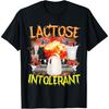 HQDSAD Lactose Intolerant Shirt Funny Sarcasm Oddly Specific Meme T-Shirt