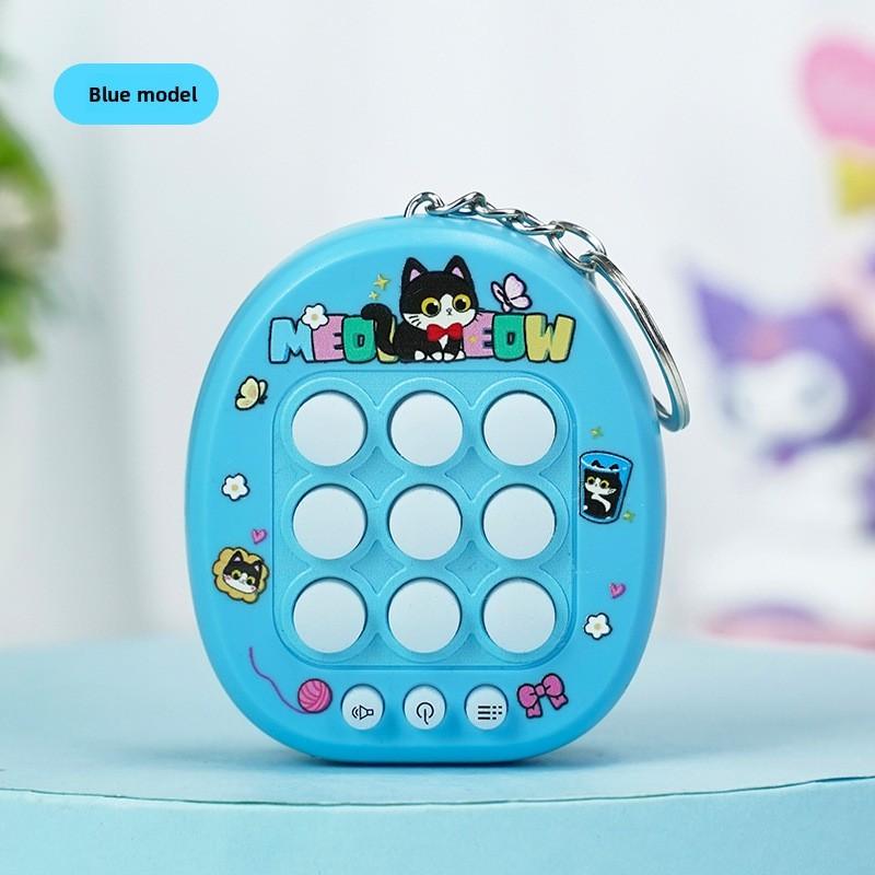Capybara Elektronische Handheld-Spielekonsole Schlüsselanhänger Mit Batteriestrom Für Kinder Und Erwachsene