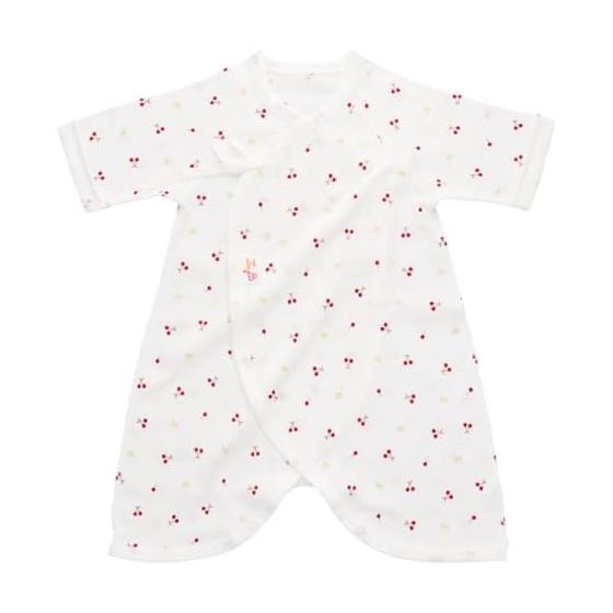[Baby Castle] Combination underwear 50-60 Cherry Made in Japan
