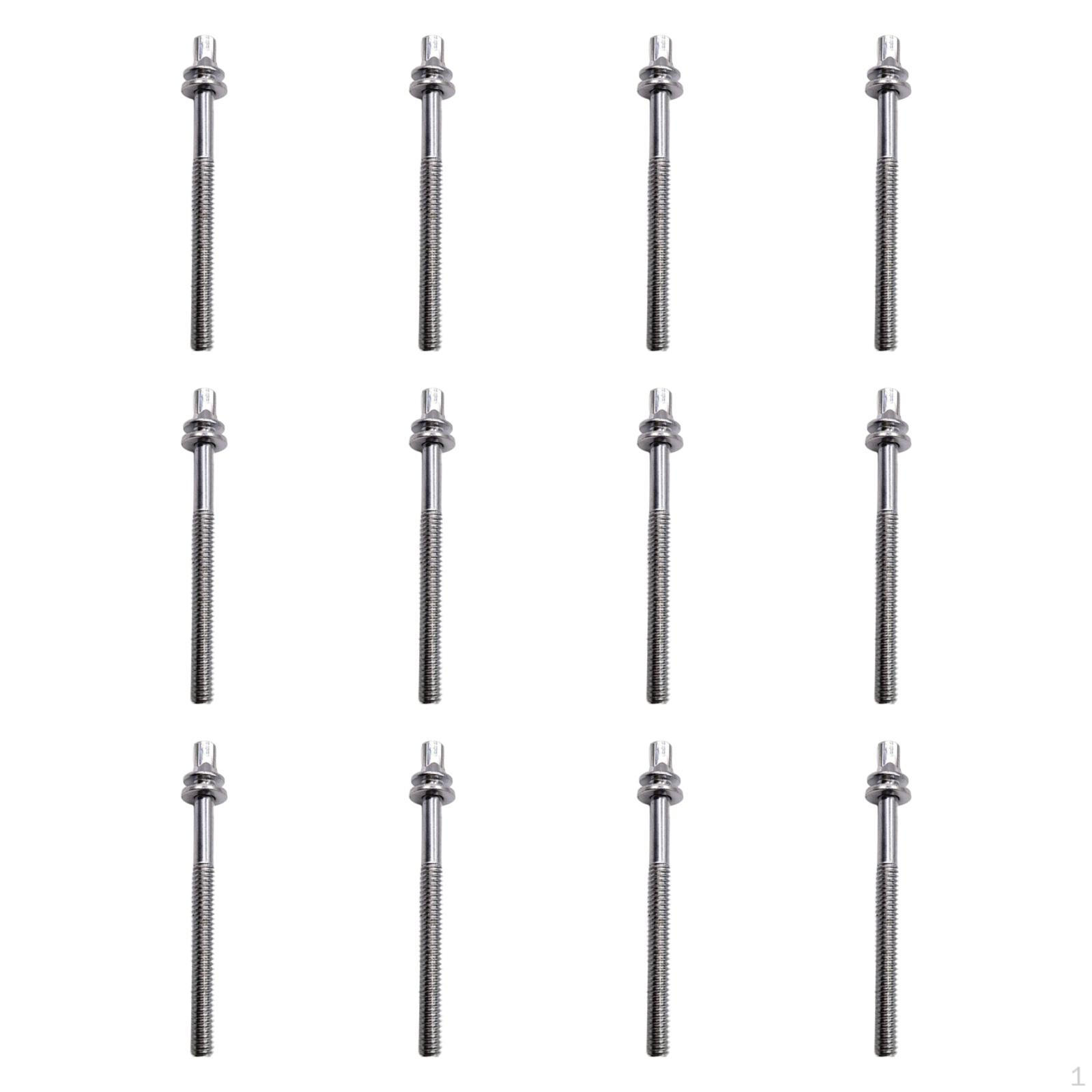 

Набор из 12 коротких винтов для барабана, с шайбами, нержавеющие, замена, металлический аксессуар L