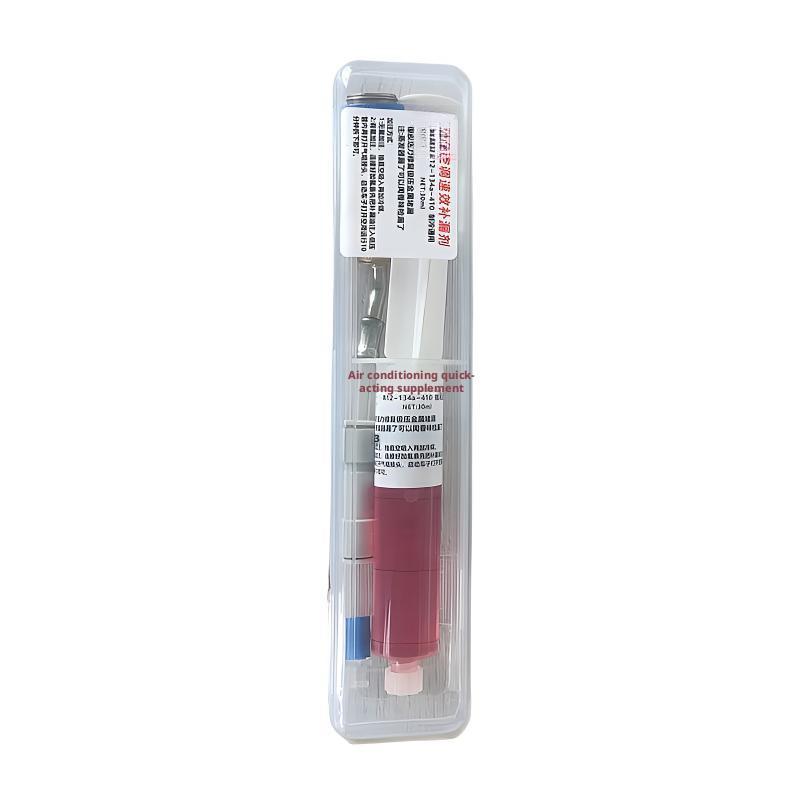 20ML Car AC System Leak Repair Agent For All Refrigerant Types CFCs, HFCs, HCFCs R134a R32 UV Detectable Auto AC Sealer Tools