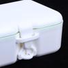 1 Set Denture And Popular Sturdy Box Kit High-Class Storage With Built In Mirror And Cleaning Brush For Daily Use