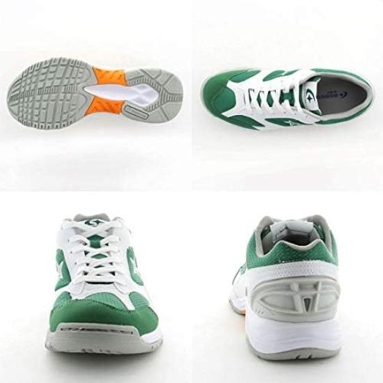 Moonstar MS3100G Green Size 3E Kids' Sneakers, 25.0 cm,