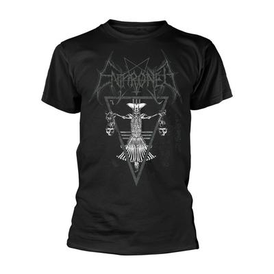 Enthroned 'STN MMXIX' Schwarzes T-Shirt - NEU