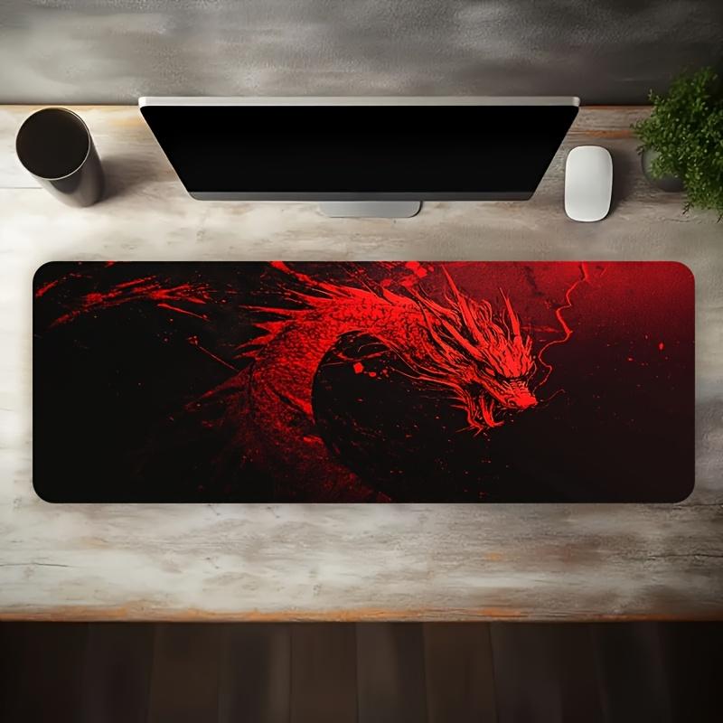 Large Desk Mouse Pad Professional Desk Mat Cloth Surface Natural Rubber Base for PC Laptop Keyboard Office Desk Setup Daily Comp