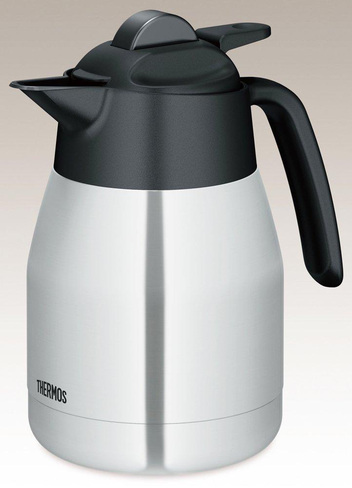 Thermos Vacuum Insulated Coffee Maker ECH-1000 CS [Timer allows you to pre-order coffee the day before]