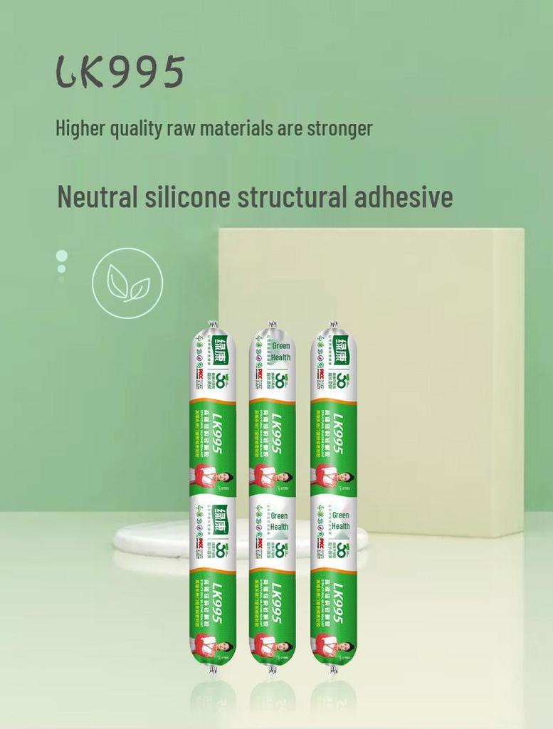 Green Kang 995 Eco-friendly Structural Silicone Sealant for Doors, Windows, Glass, and Curtain Walls