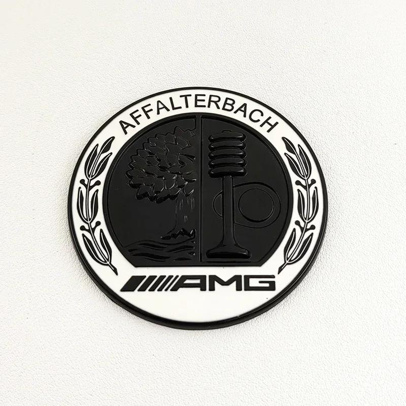 45mm 56mm 65mm 3D Metal Logo Apple Tree AMG Emblem Car Rear Side C Pillar Badge for Mercedes Benz A C E GLA GLC GLE GLS Sticker AT1