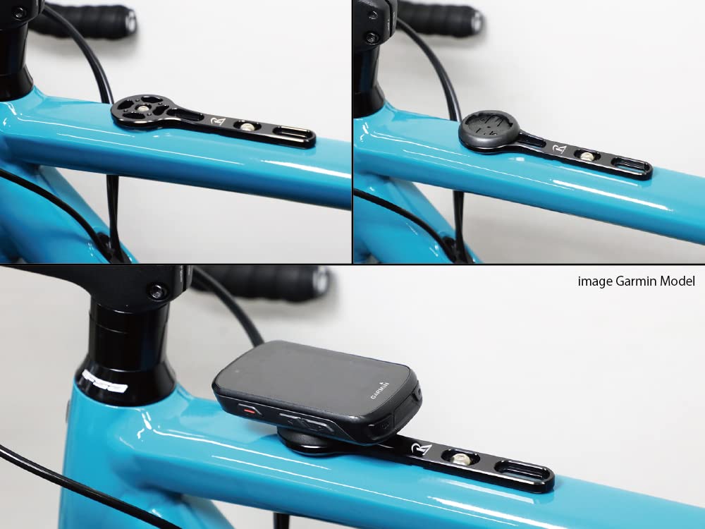 [REC Mount] Oberrohrhalterung für Garmin Fahrradcomputer [Toptube-GM] für Gravelbikes, Adventure Bikes und mehr