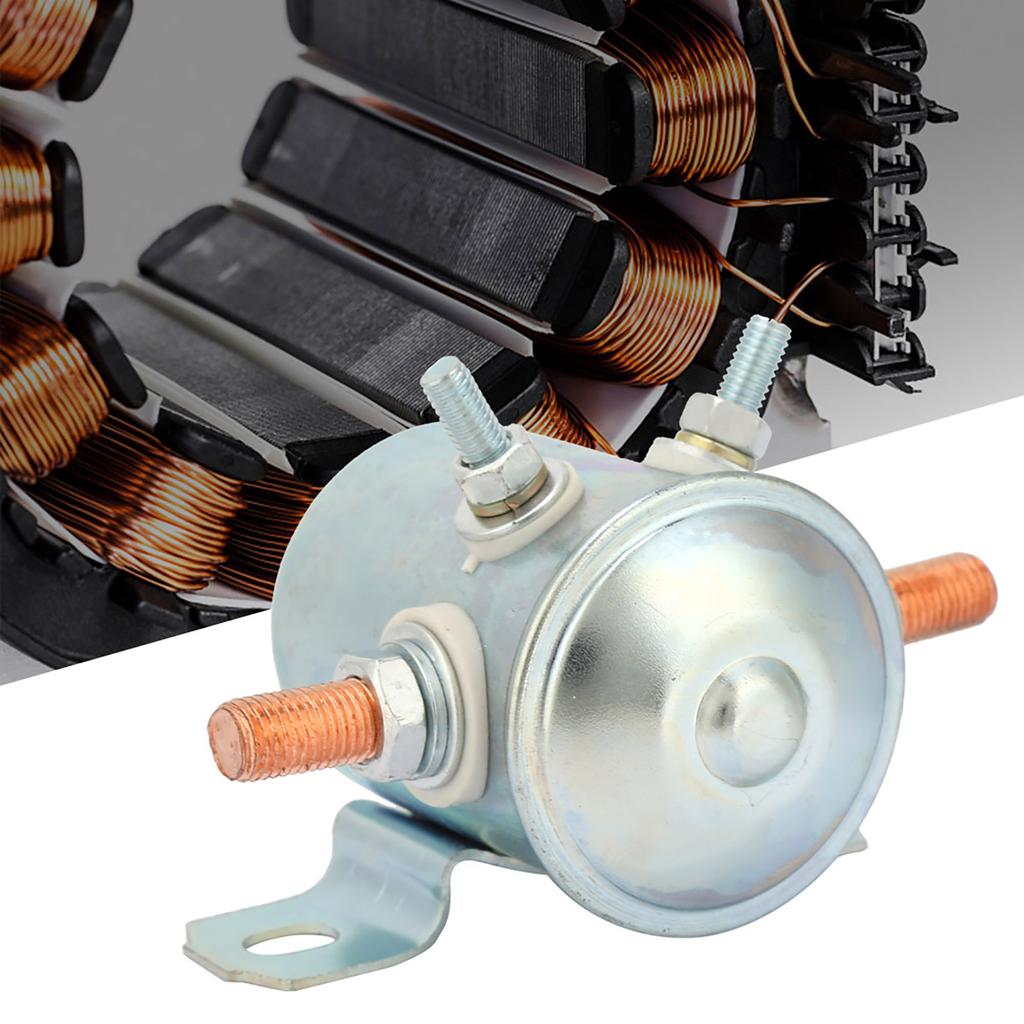 24059?BP 4?Terminal 12V Insulator Continuous Duty Solenoid Relay For Golf Carts Winch Marine