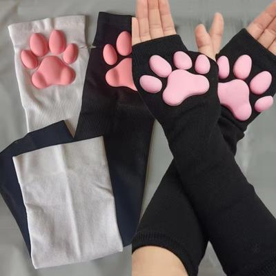 Quick-drying 3D Cat Claw Sunscreen Sleeves UV Protection Arm Sleeve New Hand Protector  Daily Use