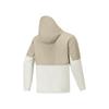 Skechers Outdoor Series Logo Print Comfortable Fashion Casual Versatile Jacket Men Jacket Eggshell P225M044-00V7