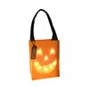 Glowing Pumpkin Candy Bag, Storage Bag, Handbag, Halloween Candy Bag Pumpkin Handbag (10*7.5*4 Inches)