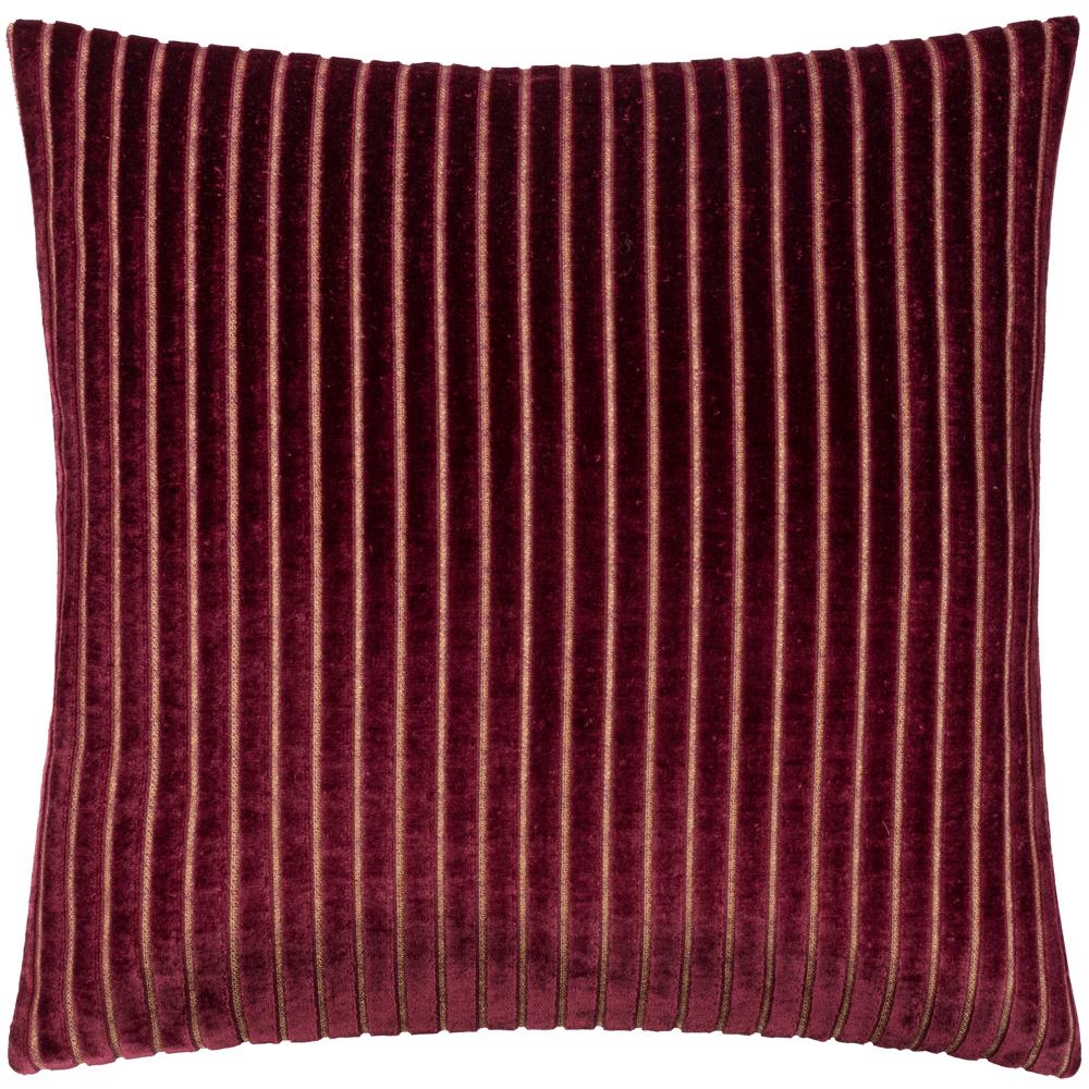Paoletti Savoy Velvet Stripe Cushion Cover