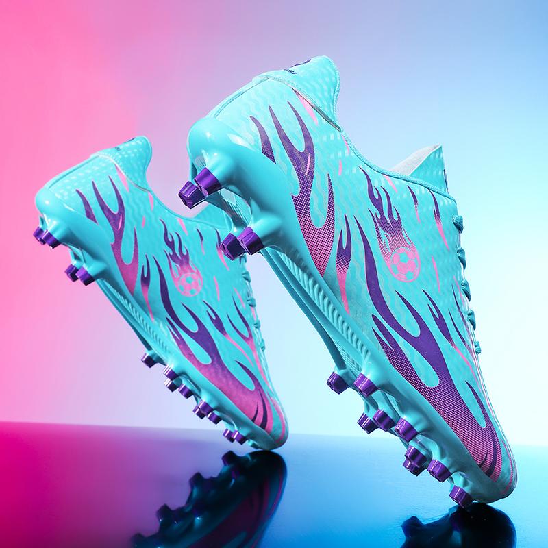 Kids Soccer Shoes Society FG School Football Boots Cleats Grass Sneakers Boys Girls Outdoor Athletic Training Sports Footwear
