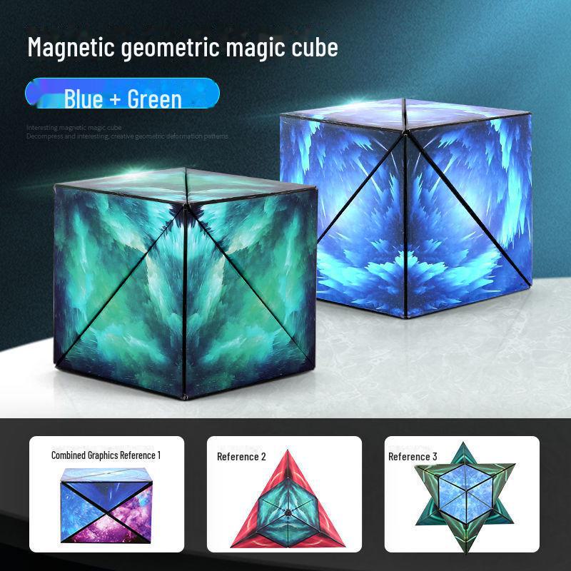 3D Magnetic Logic Cube: Innovative Children's Educational Toy
